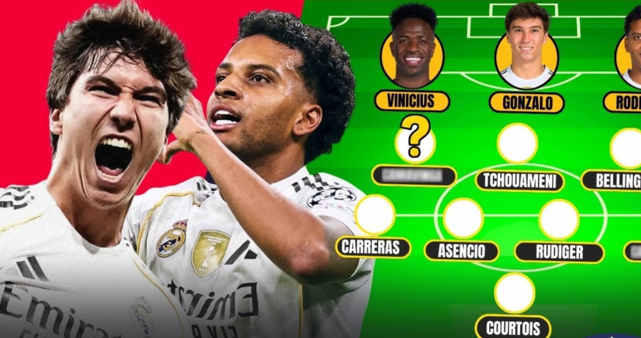 Real Madrid vs Atlético Madrid Lineups